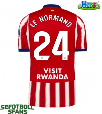 Atletico Madrid Robin Le Normand #24 Hemmatröja 2026-27 Kortärmad